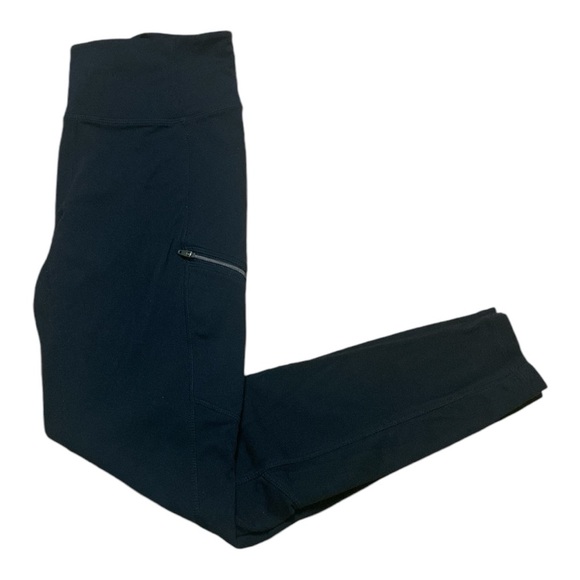 Athleta High Rise Metro Drifter Tight Leggings Zip Pockets Women’s Size M - Picture 2 of 10